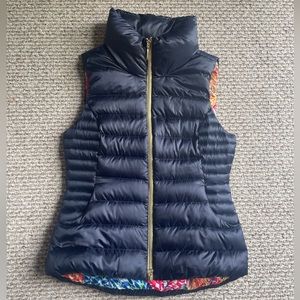 Lilly Pulitzer Navy Vest